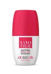 NANO TREAT WHITENING ROLL ON DEODORANT SWEET PEACH 50ML